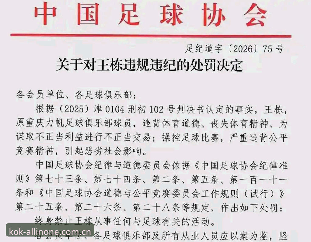 3批禁足名单、65人受罚背后：我用kok全站APP追踪中国足球反腐的5个关键发现